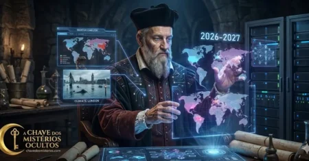 IA Decifra Nostradamus: O Alerta Assustador para 2026 e 2027 Revelado