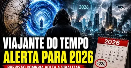 Viajante do Tempo Faz Alerta Sombrio para 2026 e Previsão Viraliza Novamente na Internet